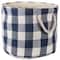 DII® Medium Buffalo Check Polyester Rectangle Bin